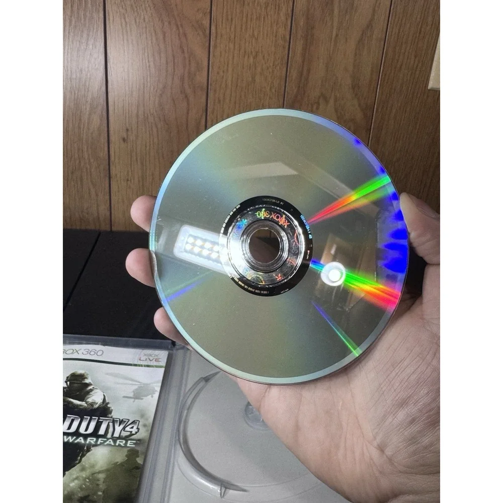 Call‎ of Duty 4: Modern Warfare Xbox 360, 2007) CIB Disc Is Near Mint W/Manuel